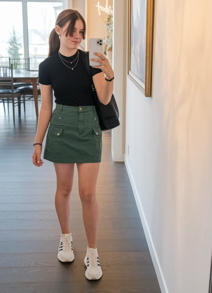 Green Skirt