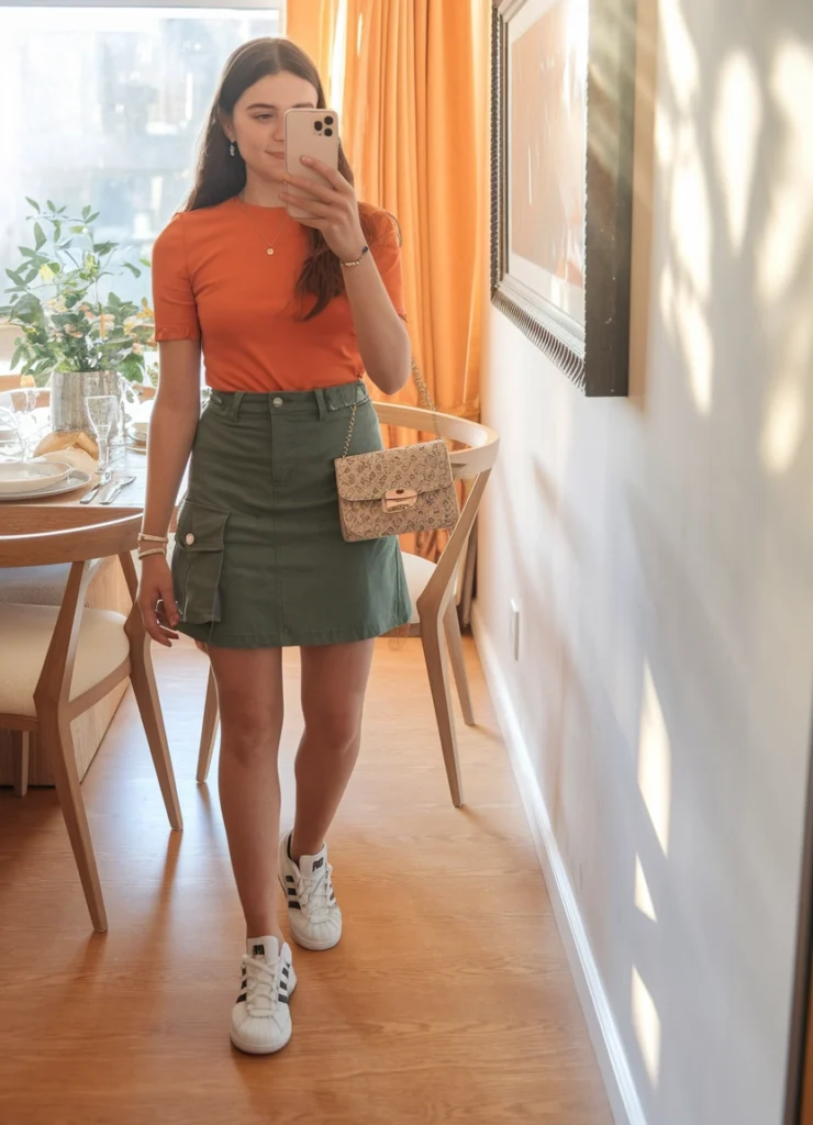 Green Skirt