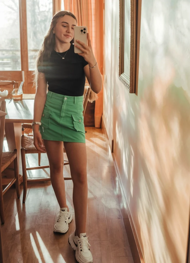 Green Skirt