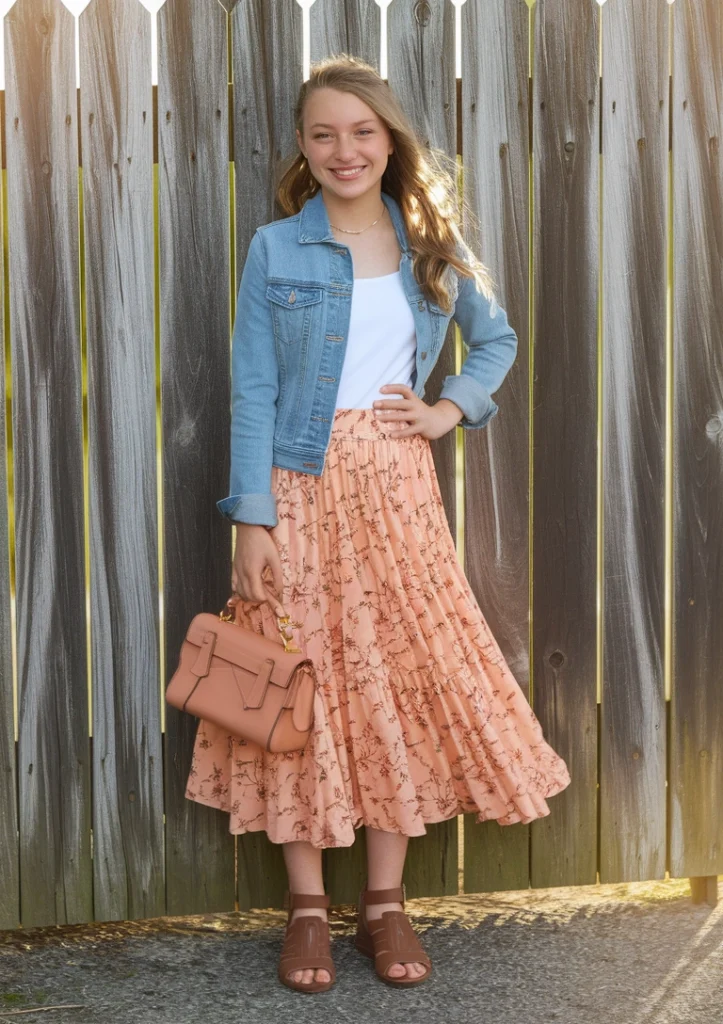 Spring skirt