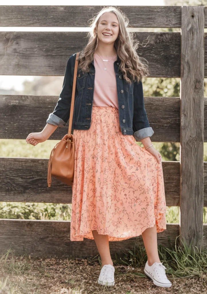 Spring skirt