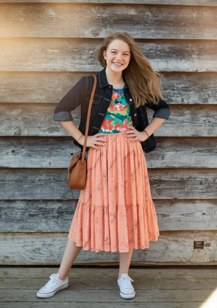 Spring skirt